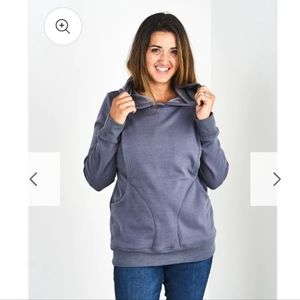 Latched Mama Heavy Hoodie for Nursing